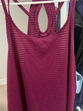 Avia Plum Racerback Tank Top